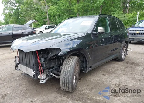 2021 BMW X3 M40I from USA, damaged, VIN 5UXTY9C04M9E07540